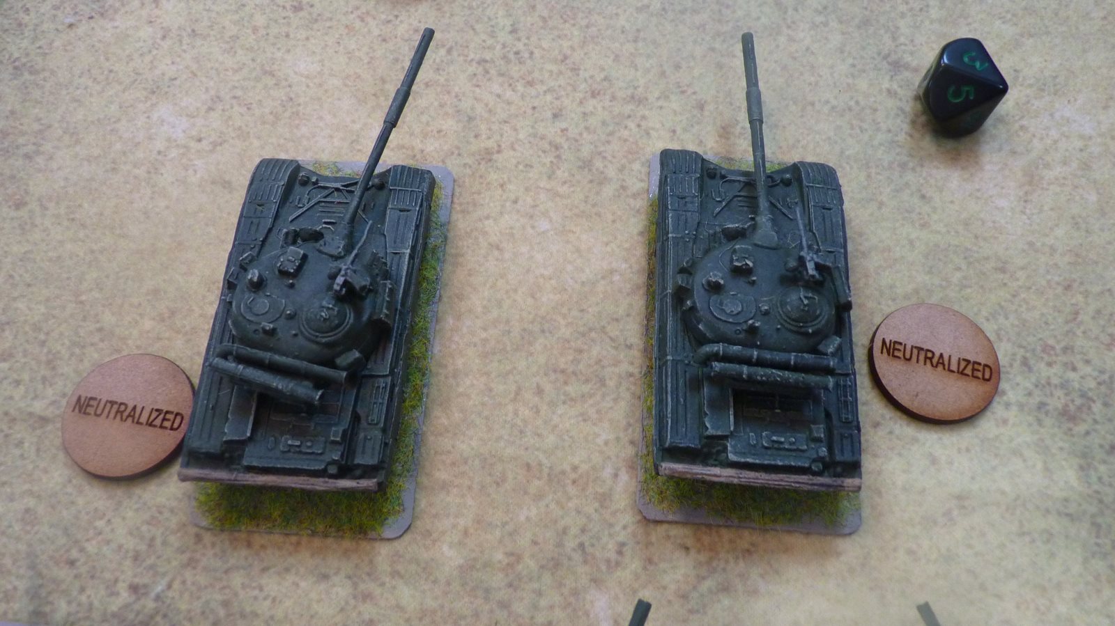 Soviet tanks marked as Neutralised